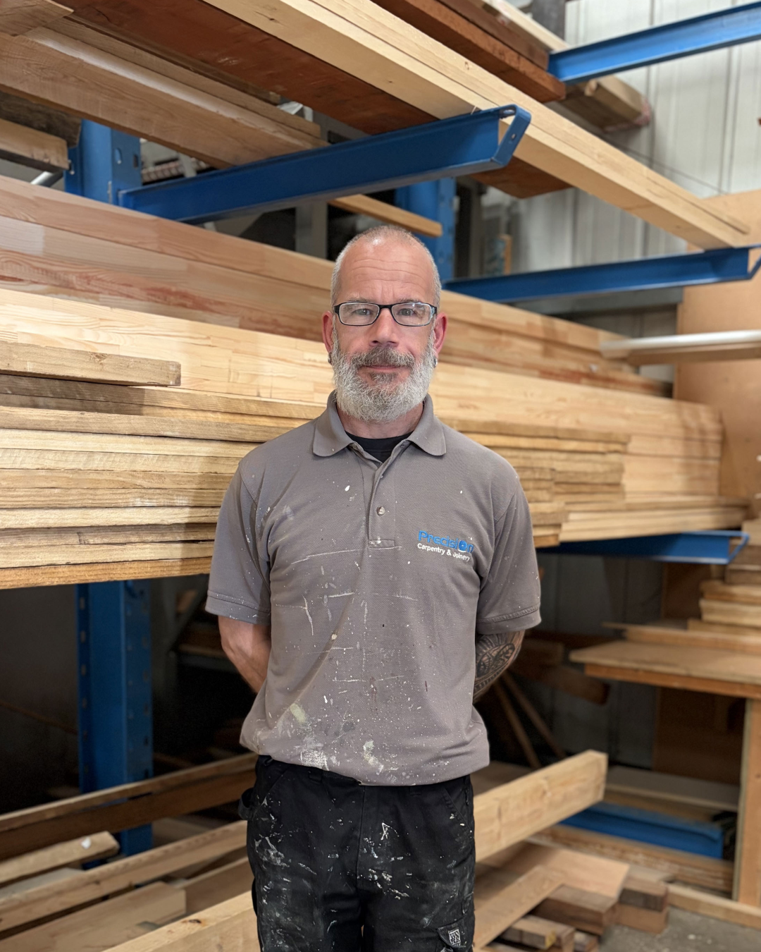 Photo of Mike, Spray Booth Manager at Precision Carpentry & Joinery
